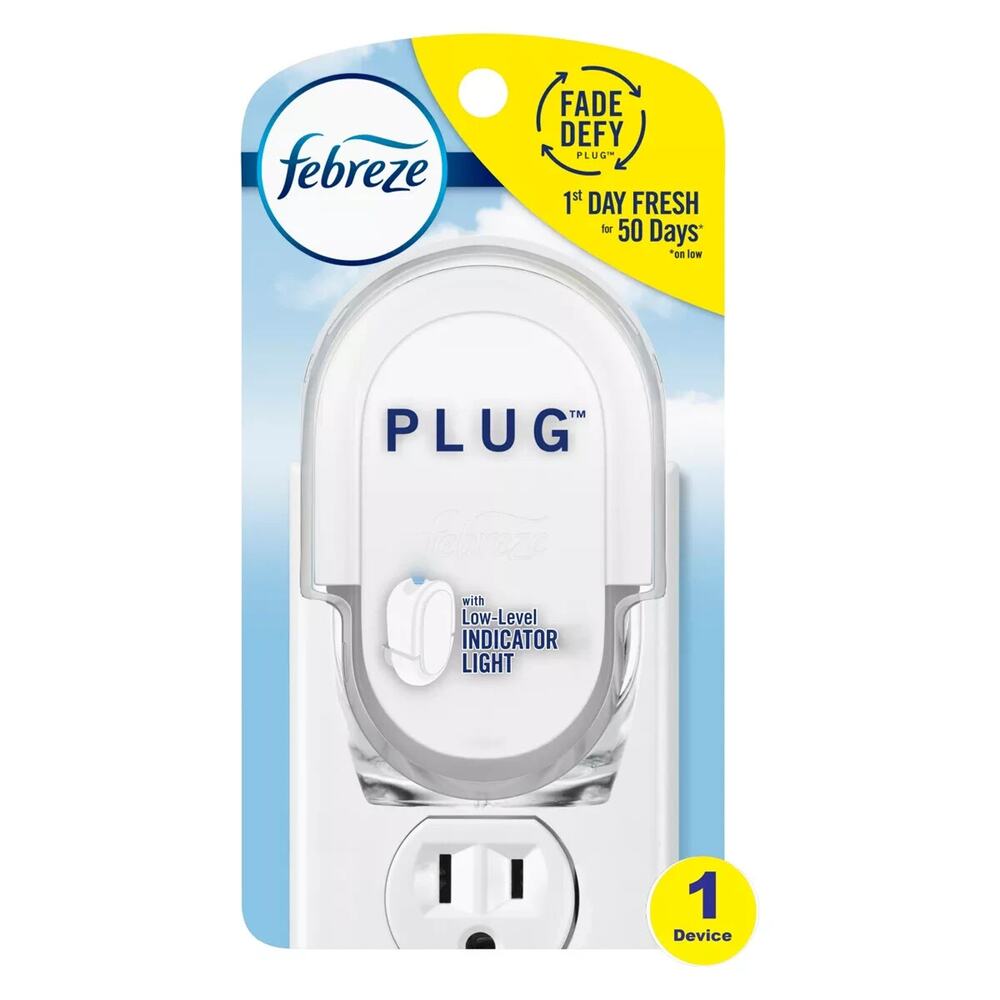 FEBREZE Replacement Plug Alternating 2025 Air Freshner Oil Warmer (No Scent)